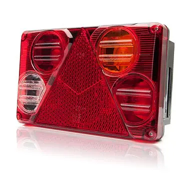 BAKLYSLYS släp 5-FUNKSJONER HØYRE Strands Lighting Division 