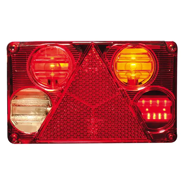 BAKLYSLAMPE släp 5-FUNKSJONER HØYRE Strands Lighting Division 