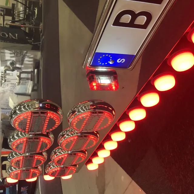 NEON VIKING POSISJONSLYKT RØD Strands Lighting Division 