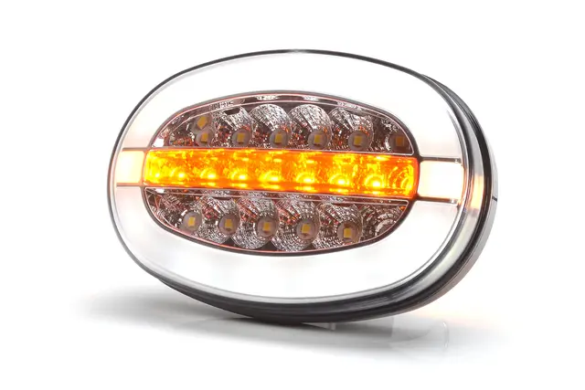 FRONTLAMPE 3 FUNKSJONER UNIVERSAL LED Strands Lighting Division 