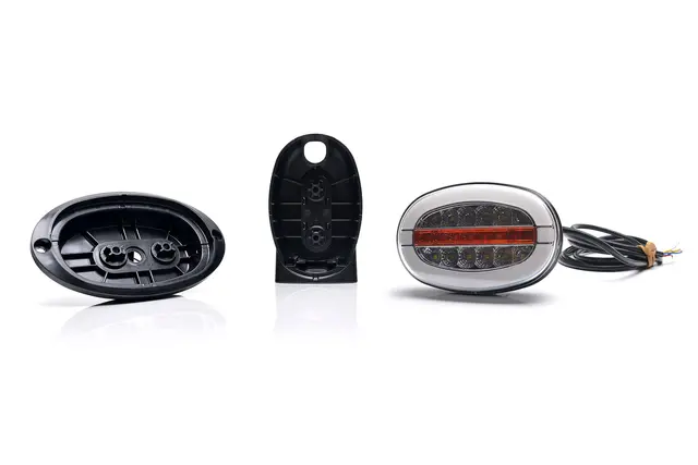 FRONTLAMPE 3 FUNKSJONER UNIVERSAL LED Strands Lighting Division 
