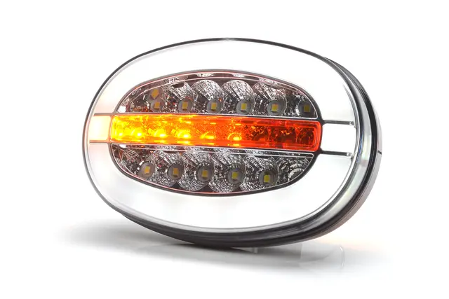 FRONTLAMPE 3 FUNKSJONER UNIVERSAL LED Strands Lighting Division 