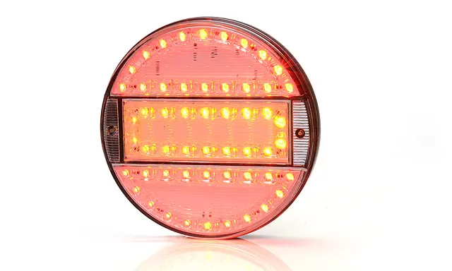 Baklampe LED rund 12-24V ø 142mm Strands Lighting Division 
