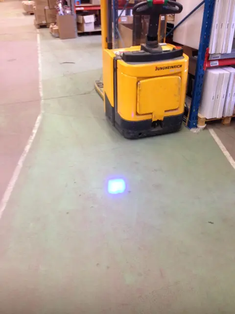 TRUCKLAMPE BLÅ LED 6,5W Strands Lighting Division 