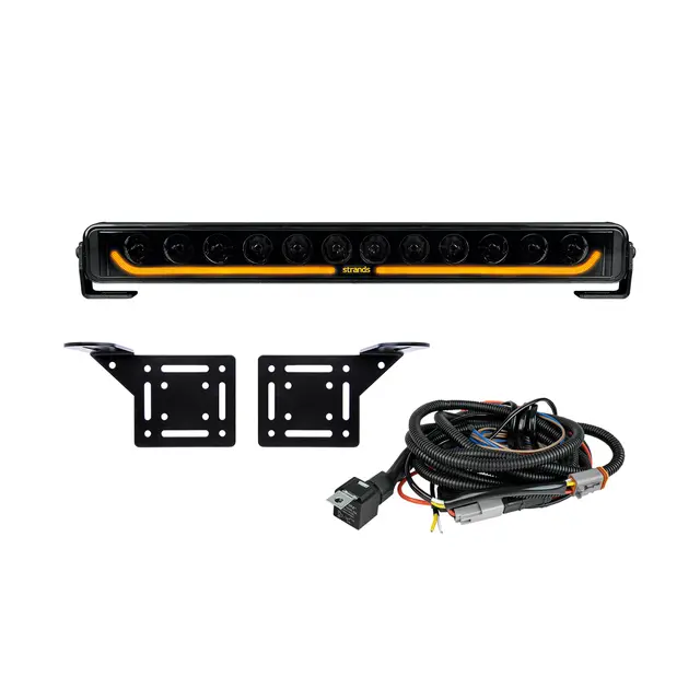 KOMPLETT KIT DARK KNIGHT IDENTITY 20? LED BAR - STRANDS 