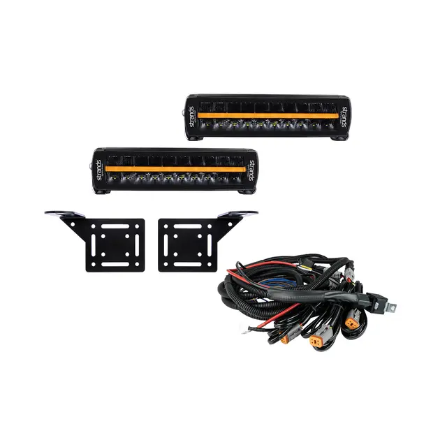 KOMPLETT KIT 2x SIBERIA DR 12" LED BAR Strands 