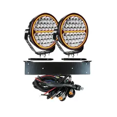 2x SIBERIA NR 9" EXTRALJUS LED KOMPLETT KIT - Strands