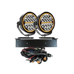 2x SIBERIA NRS 7" EXTRALJUS LED KOMPLETT KIT - Strands
