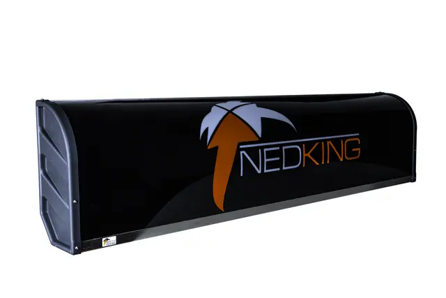 Lysskilt 40x160cm Nedking 