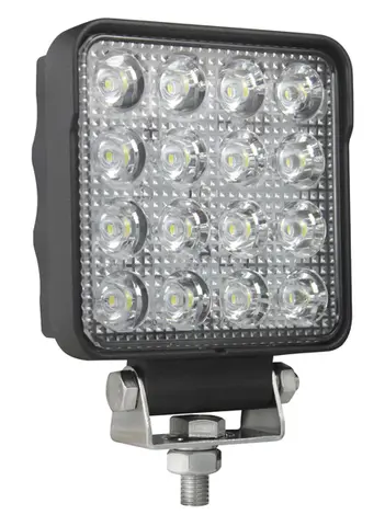 Arbeidslys LED Europart 16 dioder10-30V 2200 LM 108X108 / IP69K