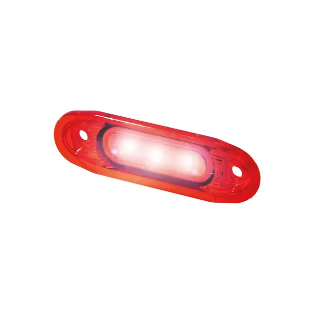 POSISJONSLYKT RØD LED, Strands Lighting Division 