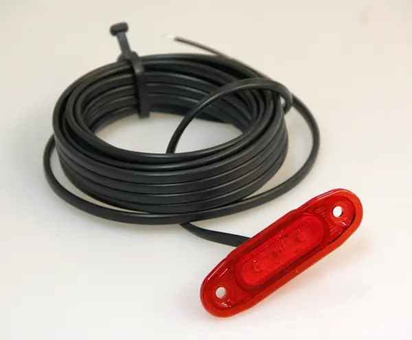 POSISJONSLYKT RØD LED, Strands Lighting Division 