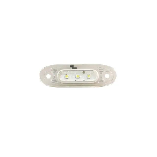 Strands Pos.Ljus SLD Vit LED, vitt glas. Strands 