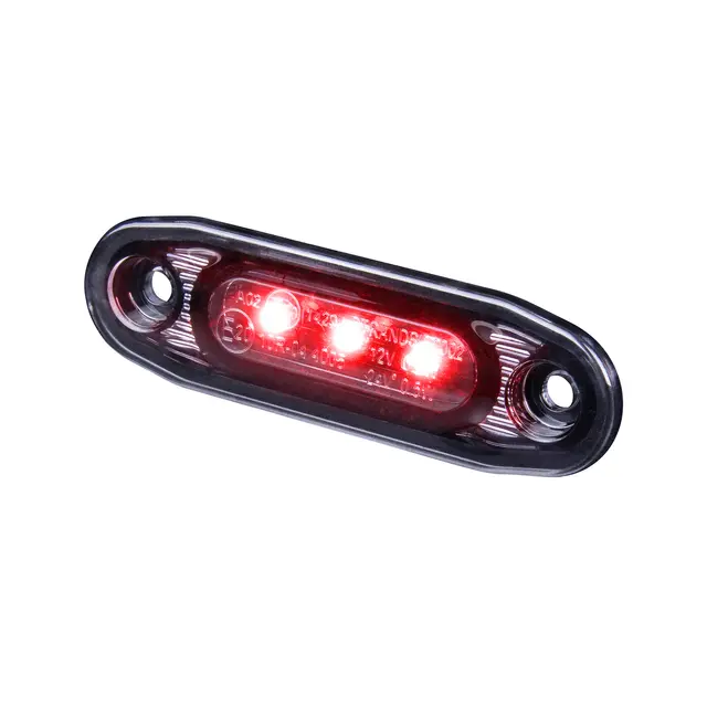 DARK KNIGHT ULTRA SLIM POS LYS RÖD LED Strands 