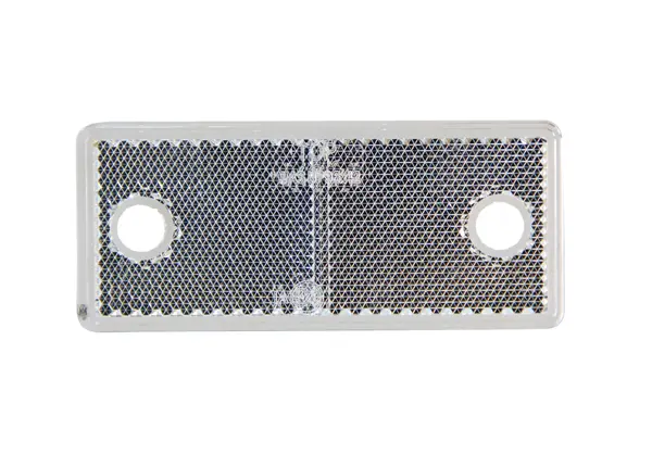 Strands Reflex vit rektangulär 96x42mm Strands 