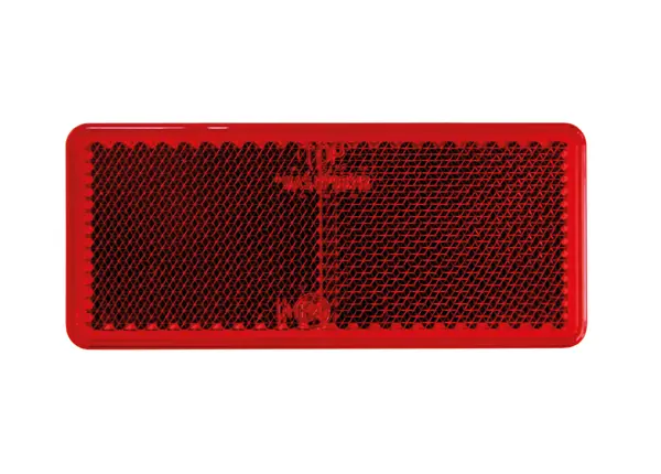 Strands Reflex röd rektangulär 96x42mm Strands 