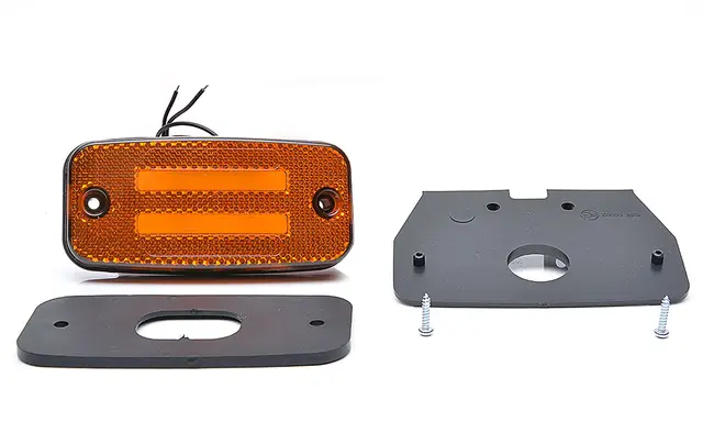 SIDEMARKERING GUL TWO LINES LED Strands Lighting Division 