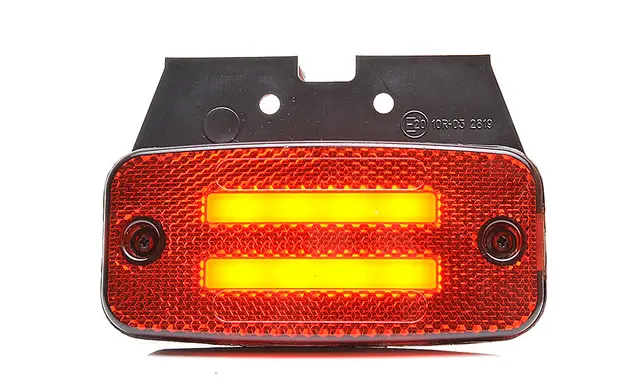 POSISJONSLYKT RØD TWO LINES LED Strands Lighting Division 
