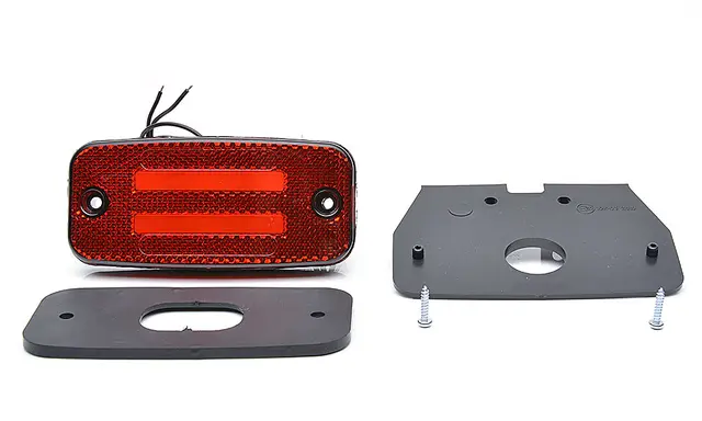 POSISJONSLYKT RØD TWO LINES LED Strands Lighting Division 