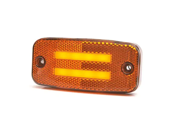 SIDEMARKERING / BLINKLYS LED Strands Lighting Division GUL TWO LINES 