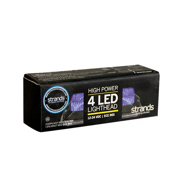VARSELLYS BLÅ 4 LED Strands Lighting Division 