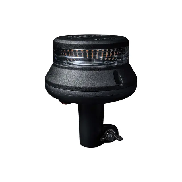 CRUISE LIGHT BEACON VARNINGSLYS LED STANGMONTAGE/DIN, KLAR LENS 