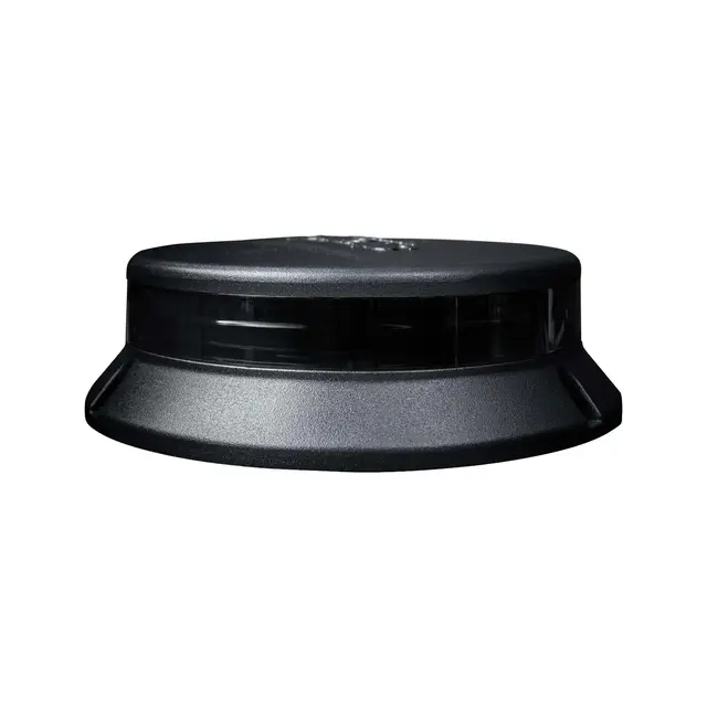 Varsellys Cruise Light Beacon LED PLANMONTAGE, MÖRKTONAD LENS 