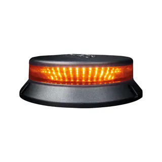 Varsellys Cruise Light Beacon LED PLANMONTAGE, MÖRKTONAD LENS
