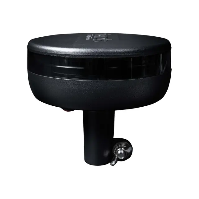 CRUISE LIGHT BEACON VARNINGSLYS LED STÅNGMONTAGE/DIN, MÖRKTONAD LENS 