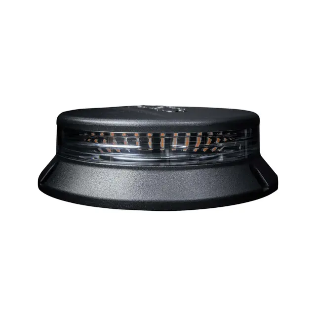CRUISE LIGHT BEACON VARNINGSLYS LED PLANMONTAGE, KLAR LENS 