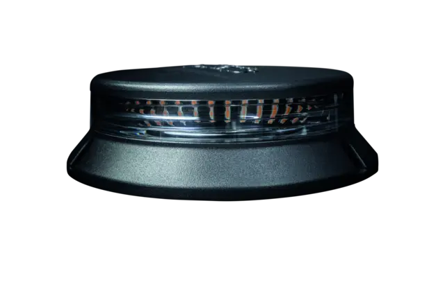 CRUISE LIGHT BEACON VARNINGSLYS LED PLANMONTAGE, KLAR LENS 