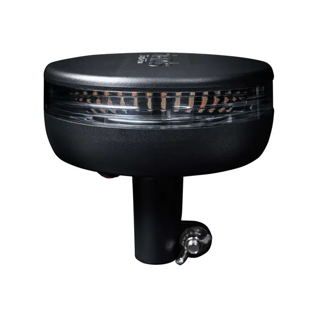 CRUISE LIGHT BEACON VARNINGSLYS LED STANGMONTAGE/DIN, KLAR LENS 