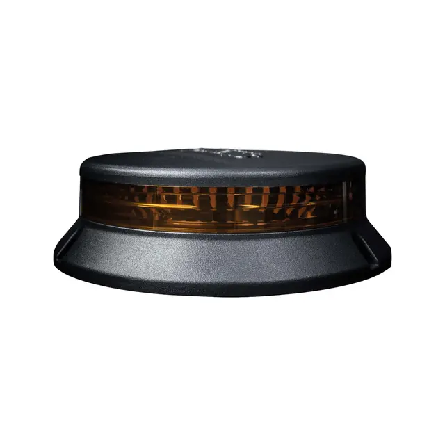 Varsellys Cruise Light Beacon LED PLANMONTAGE, ORANGE LENS 