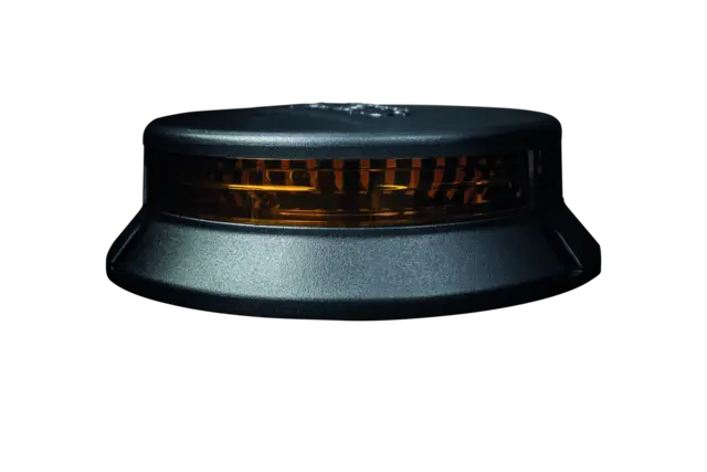 Varsellys Cruise Light Beacon LED PLANMONTAGE, ORANGE LENS 