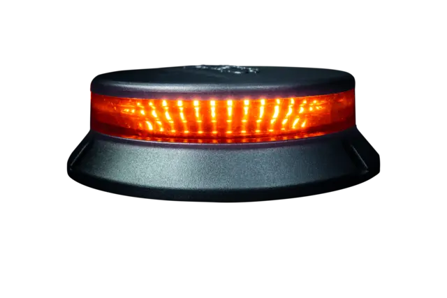 Varsellys Cruise Light Beacon LED PLANMONTAGE, ORANGE LENS 