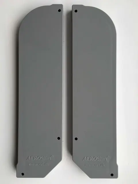 Sidodel for Aeroslim 30cm høy. (1 PAR) 