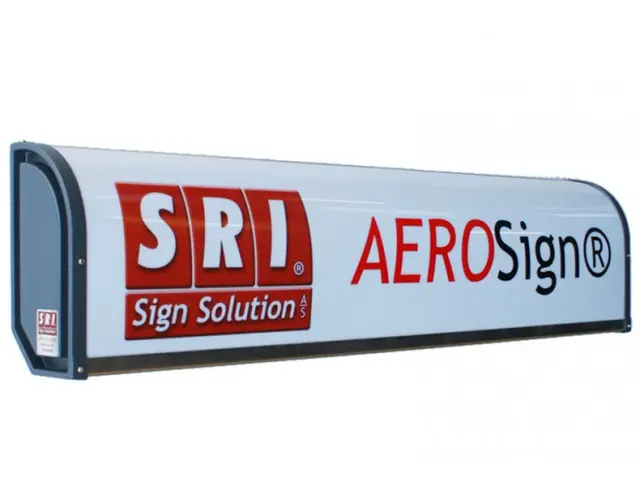 Lysskilt 40x160cm Aero Sign 