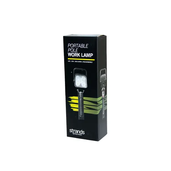 PORTABELT ARBEIDSLYS 15W STANG Strands Lighting Division 