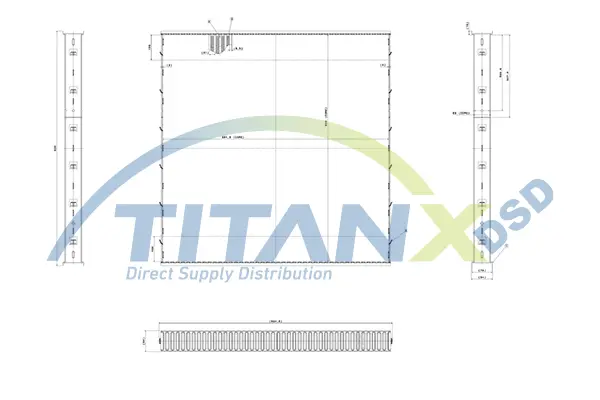 Radiator Core, intercooler TitanX 