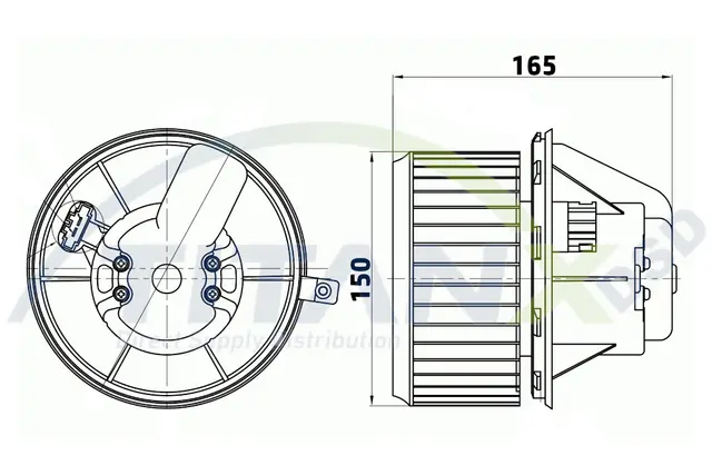 Cabin Blower TitanX 