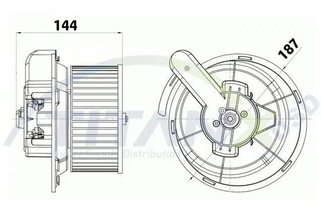 Cabin Blower TitanX 