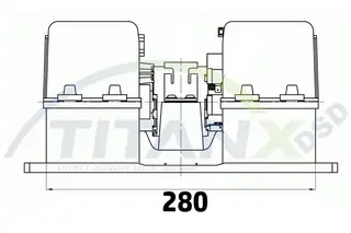 Vifte varmeapparat Volvo TitanX