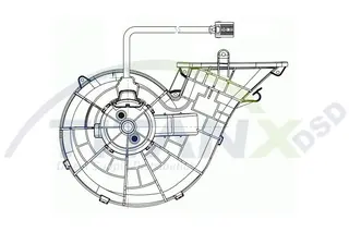 Vifte varmeapparat Volvo/RVI TitanX