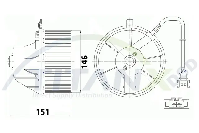 Cabin Blower TitanX 