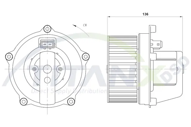 Cabin Blower TitanX 