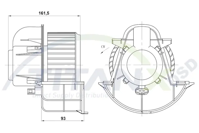 Cabin Blower TitanX 