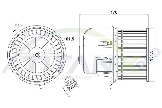 Cabin Blower TitanX 