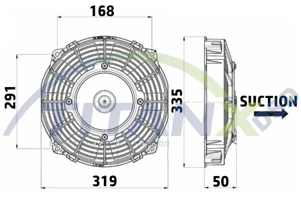 Fan, Engine cooling TitanX 