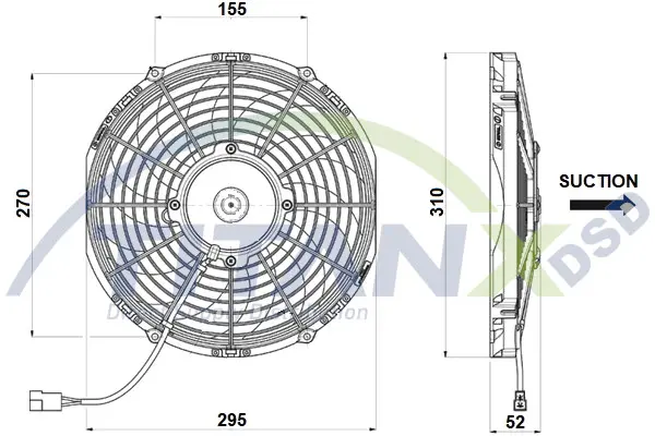 Fan, Engine cooling TitanX 