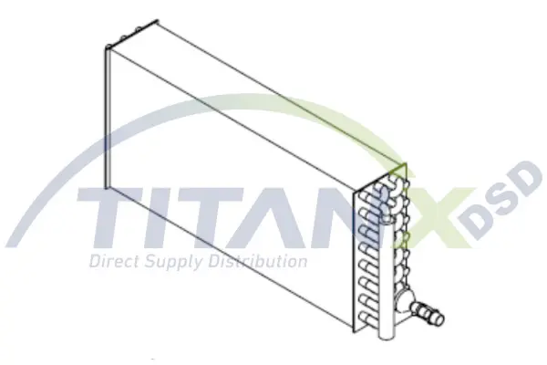 Evaporator, air conditioning TitanX 